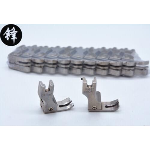 Industrial sewing machine whole steel RIGHT & WIDE presser foot CR 1/4E,CR3/16E,CR1/8E,CR1/16E,CR1/32E