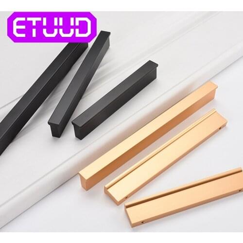 12Pcs Europe Style Wardrobe Cabinet Handles T/L Bar Aluminum Alloy Kitchen Cupboard Pulls Drawer Knobs Furniture Handle Hardware