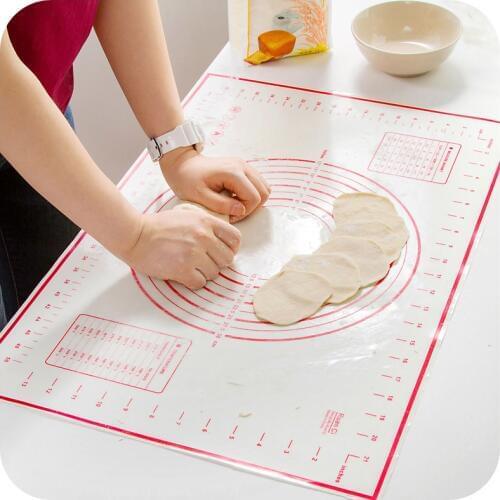 Silicone Baking Mat Pizza Dough Maker Pad Pastry Kitchen Holder Tool Gadgets Cooking Utensils Bakeware Accessories Party Wedding