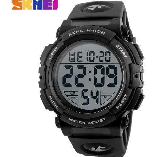 SKMEI Men Sports Watches Digital LED Electronic Multifunction Outdoor Sport Waterproof Swim Mens Student Casual Watch