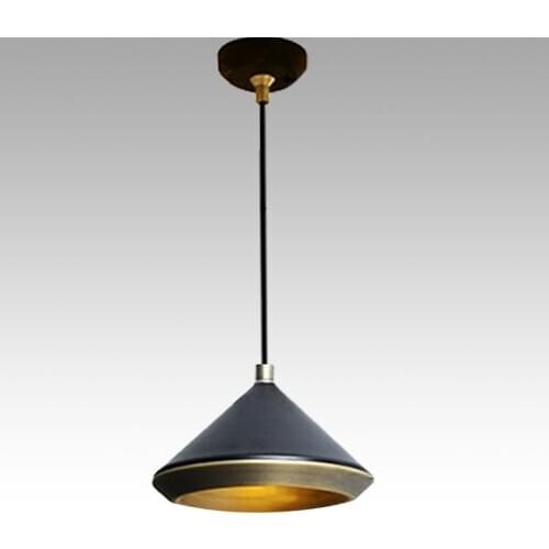 Post modern American simple modern simple style aluminum single head Restaurant Club Bar Display funnel Chandelier