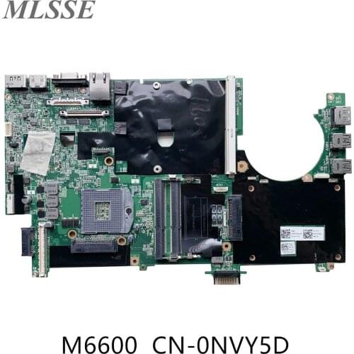 High Quality Original For Dell M6600 Laptop Motherboard CN-0NVY5D 0NVY5D NVY5D HM67 Full Tested Fast Shipping