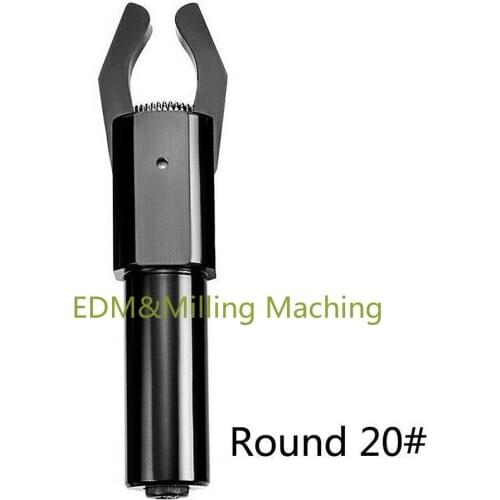 1PC High Quality Round 20# HNO CNC Lathe Puller Automatic Feed Pulling Clip Round 20# Handle Crank Claw Durable New
