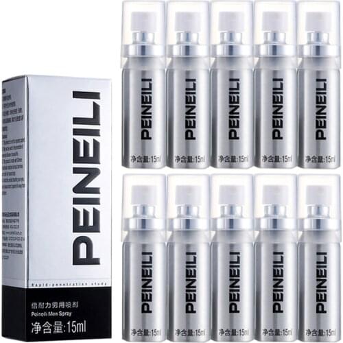 10PCS Peineili Long-last Sex Delay Spray Products Male Sex Spray for Penis Men Prevent Premature Ejaculation Adult Products