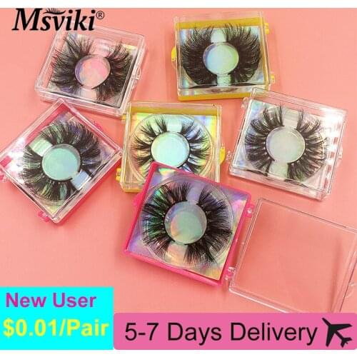 5D Mink Eyelashes wholesale 10/20/30/40 Pairs Cruelty-free 3D Mink Lashes Packaging Boxes Vendor 8D Magnetic False Eyelash Bulk