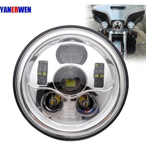 7 inch LED Headlight Motorcycle Headlamp for Touring Road King Ultra Classic Electra Street Glide Tri Cvo Heritage Softail