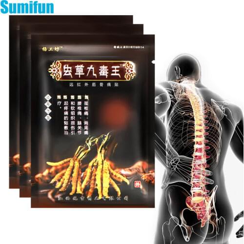 24pcs Analgesic Patch Rheumatoid Arthritis Cervical Spondylosis Treatment Knee Back Joints Pain Relief Herbal Medical Plaster
