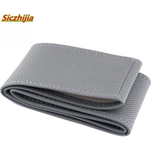Car leather hand sewing steering wheel cover for Mercedes-Benz A B C E S G M ML GLK CL CLK CLS E GL R SL SLK SLS-class