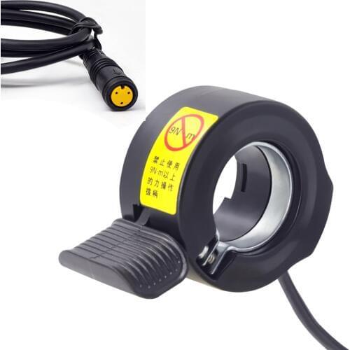 Wuxing 130X Ebike Thumb Throttle For Bafang BBSHD 36V 48V Finger Thumb Throttle Waterproof Connector Electric Bicycle Accessorie