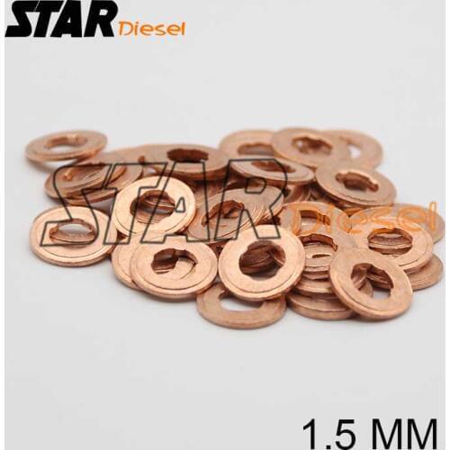 F00RJ01453 Common Rail Injector Copper Washers Shims Ring Gasket Size 15mm X 7mm X 1.5mm Thickness 1.5mm F00R J01 453