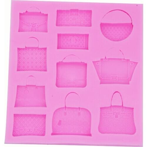 DIY Baking Tools Womens Bag Sugar Cake Mold 15-518