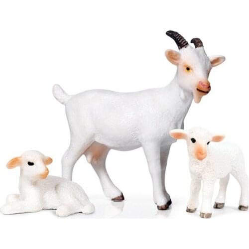 Classic Toy Figures Model Handmade Goat Accessories Boys Gift Furnishing Science Home Entertainment