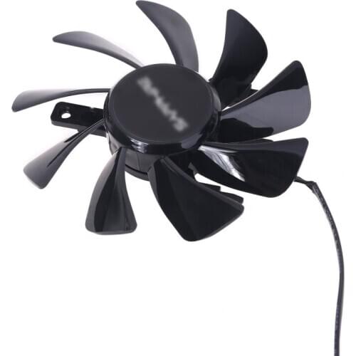 2021 New T129215SU RX 570 470D GPU Cooler Video Card Fan for Sapphire Radeon ITX Graphics