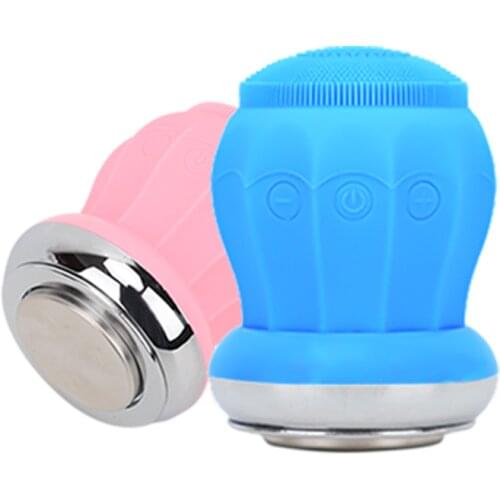 Hot sell Factory Wholesale Home Beauty Electric Waterproof Silicone Face Pore Cleanser Facial Silicone Cleaning Brush