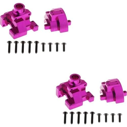 2Pcs Metal Front Rear Gearbox Shell 102075(02051) for HSP 94123 94106 94107 94170 94118 94108 94111 RC Car Parts