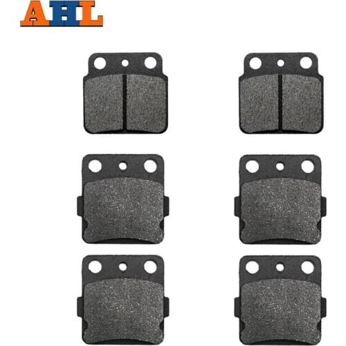 AHL Motorcycle Front and Rear Brake Pads For Suzuki LT-Z 400 K/Z/L Quadsport 2003-2014 ATV FA84 FA137