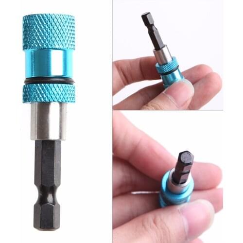 Hex Shank Magnetic Drywall Screw Bit Holder Drill Screw Tool Durable 1/4" Shank