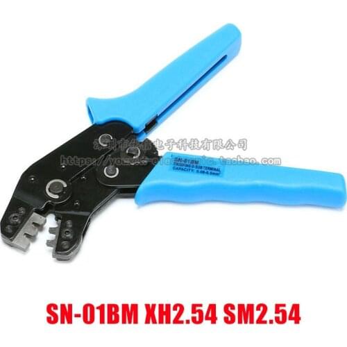 SN-01BM XH2.54 SM2.54 Self-adjusting Terminal Wire Cable Crimping Pliers Tool for Dupont SN-01BM XH2.54 SM2.54 Terminal