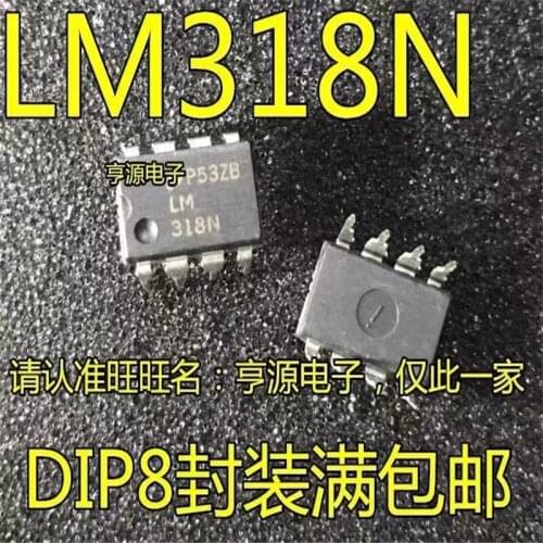 1-10PCS LM318N DIP8 LM318 DIP 318N DIP-8 LM318P