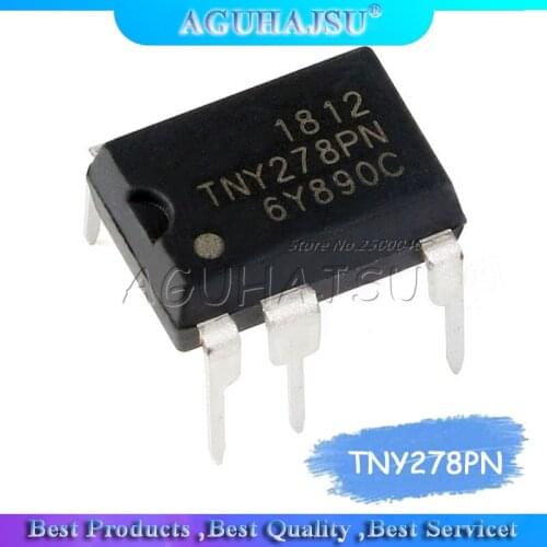 10PCS TNY278PN DIP7 TNY278P DIP TNY278 DIP-7 278PN new and original IC