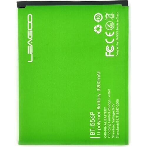 100% Original BT-556P 3200mAh Battery For LEAGOO Elite 2 Mobile Phone Latest Production High Quality Battery+Home Delivery
