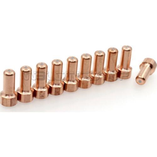 52558 / VB0669 PT-80 PTM-80 IPT-80 electrode WS plasma Cutting Torch Consumables electrode PKG/10