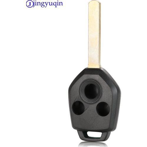 Jingyuqin 10p 3b Car Key Case Cover Fob For Subaru Forester Outback Legacy 2008 2009 2010 2012 2013 2014