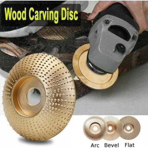 Dreamburgh Hot Carbide Wood Sanding Carving Shaping Disc Grinding Wheel Rotary Abrasive Disc Wood Polish Tools For Angle Grinder