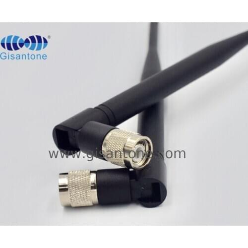 Flexible 150mm TNC rubber antenna gsm black anetnna 868MHZ 2BI