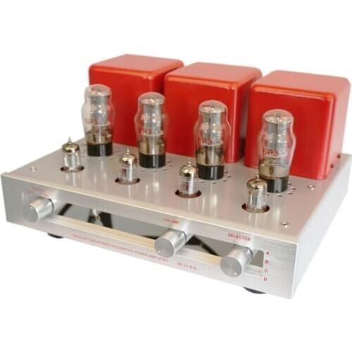 MC34-B19 6P3 Tube Amp HIFI EXQUIS Integrated Push-Pull Lamp Amplifier，Output power: 22Wx2