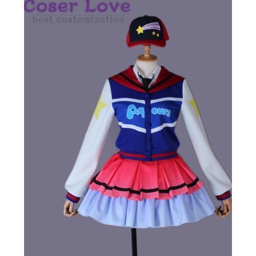 LoveLive Aqours Next SPARKLING Over the Rainbow Kurosawa Dia Cosplay Costume Halloween Christmas Costume