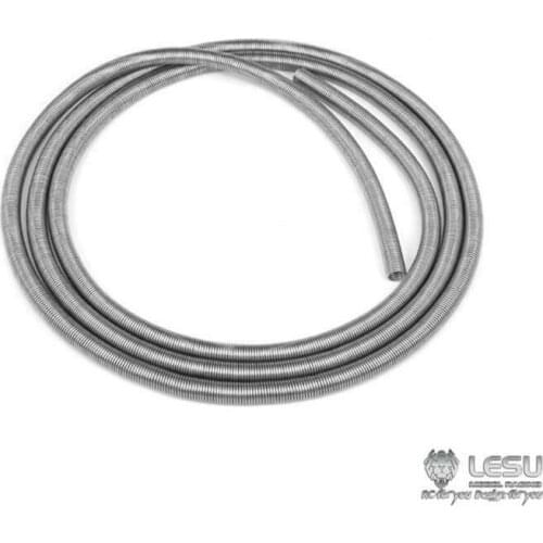 LESU 4MM Metal Spring Oil Pipe Sleeve for 1/14 TAMIYA RC Dumper Truck Hydraulic Model Loader Excavator