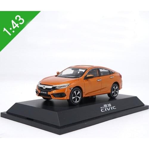 High simitation 1:43 Scale HONDA CIVIC Alloy Car Model Static Model Metal Toy Vehicles Original Box Free Shipping