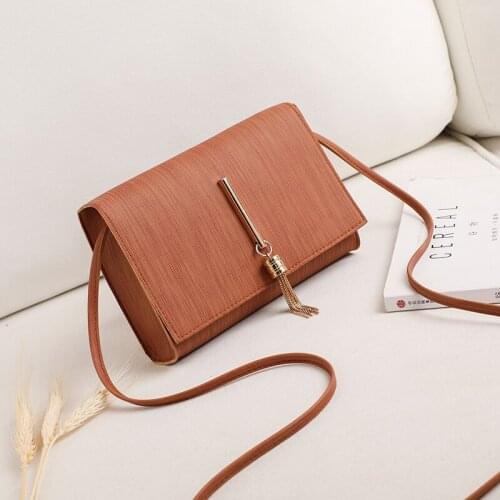 Fashion Women Small Crossbody Bag Lightweight Vintage Tassel Shoulder Purse Travel Satchel