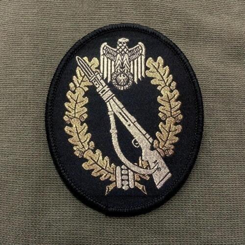 German WWII Infantry Assault Badge WH Embroidery