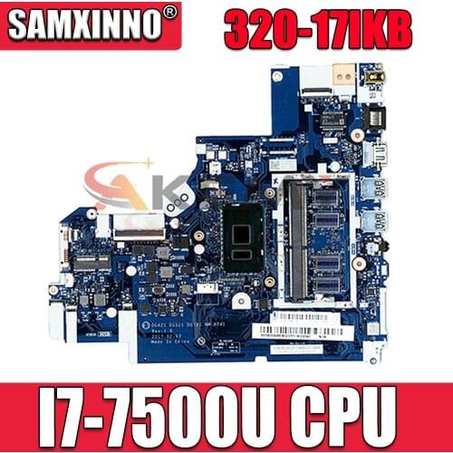 Applicable to 320-17IKB Computer Motherboard CPU:I7-7500U Number NM-B241 FRU 5B20N86516 5B20N86486
