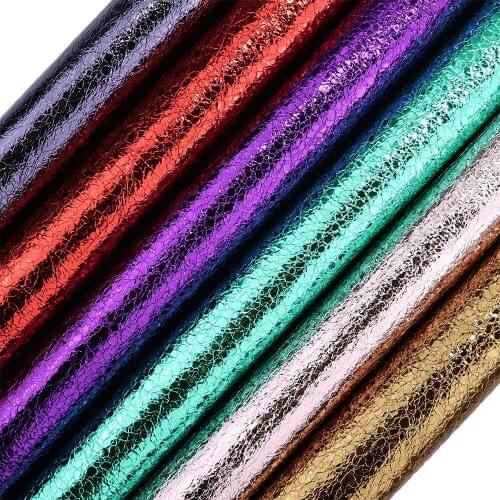 30x134cm Roll Crack Burst Texture Faux Synthetic Leather Fabirc For Handbag Gift Box Home Decoration Honghuxing BH437