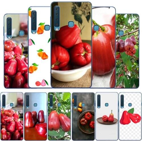 Wax apple silicone phone case for Samsung A3 A5 A6 A7 A8 A9 plus A10 A20 A30 A40 A50 A70 A80 soft Back Cover