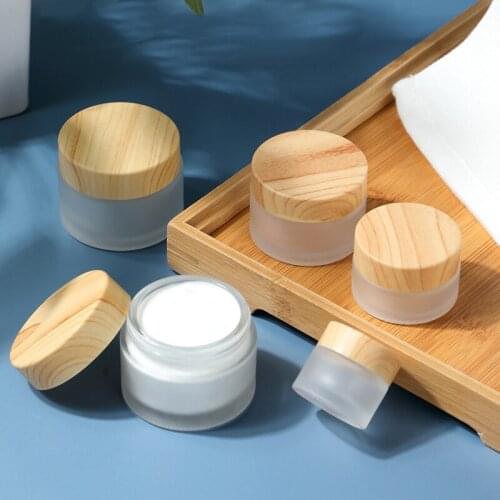 Makeup Storage Glass Bottle Travel Face Cream/Lotion/Cosmetic Container Storage Box 30/50/80 ml Travel Liquid Refillable Vials