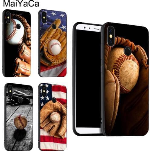 Vintage Baseball Ball Sport For POCO X3 F2 Case For Redmi Note 9 Pro 8 7 8T 9S 9A 9C For Mi Note 10 Lite 9T A3 Coque