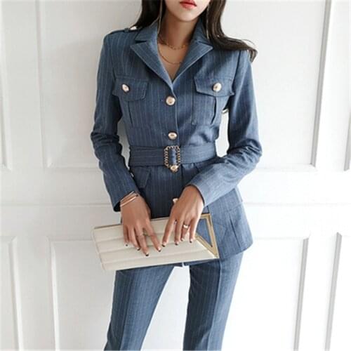 YATWAVS Womens Wool Pantsuits