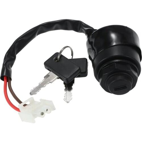 Replacement for Yamaha Golf Cart Ignition Key Switch & Keys Gas Or Electric G11 G16 G21 96-04 JN8-82510-09