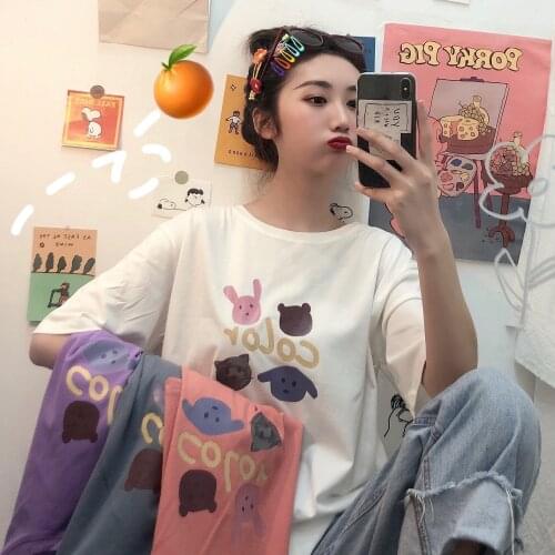 Женские хлопковые футболки Zizibujuan China At AliExpress