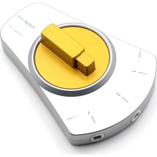 3 input 1 output Digital Optical Audio Switcher Toslink Selector Switch Compatible Fast Deliver Guarantee New Arrival