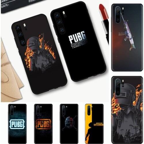 Pubg Phone Case black For Huawei honor Mate mate P 10 9X 10i 20 30 40 y7 lite pro p smart 2019