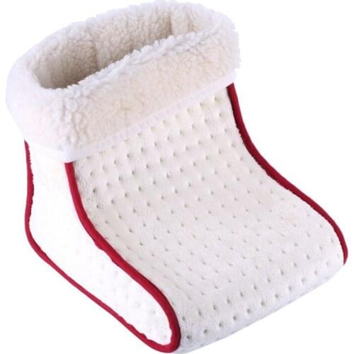 24W Plug Type Electric Warm Foot Warmer Heated Washable Heats Remote Control Foot Care Pad Cushion Thermal Feet Warmer