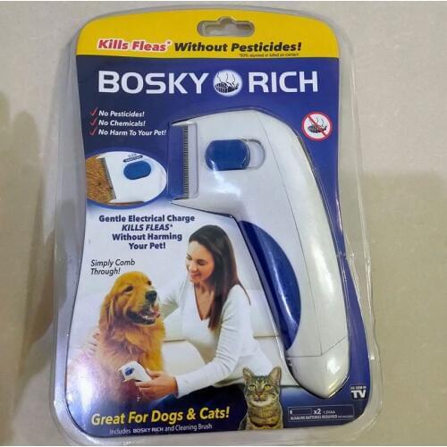 Dog Electric Terminator Brush Anti Removal Kill Lice Cleaner Electric Head Pet Fleas Electronic Lice Comb for PET Dog CAT