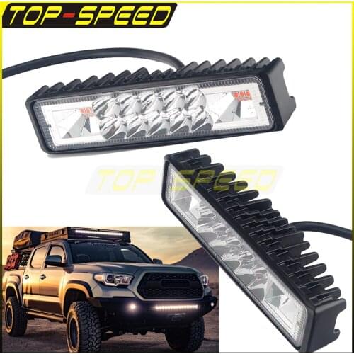 For12V/24V Automotive Vehicles Trucks Off road 4x4,Cars Trucks Tractors SUVs ATVs Boat Motorcycle Flash Work Light Lamp Bar