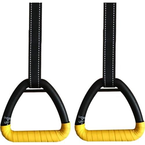 Gymnastics Rings with Adjustable Straps Adult Child Full Body Building Strength Training Pull Ups Fitness Exercise Crossfit Work