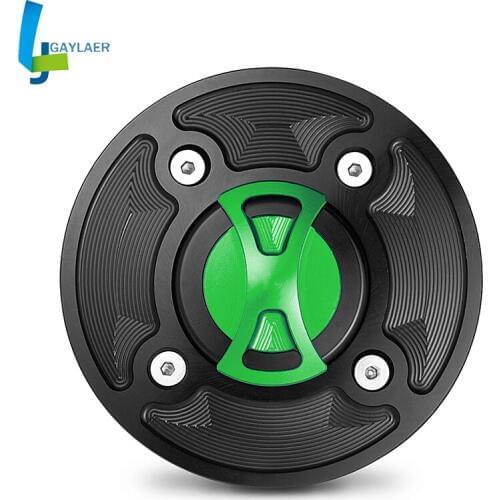 CNC Fuel Tank Cap Cover for Kawasaki Z650 Z900 Z400 Ninja 650 400 Versys-X 300 Versys 1000 KLZ1000DKF